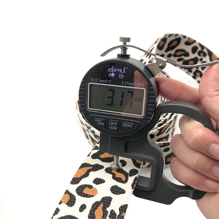 Tubular Cotton Leopard Webbing